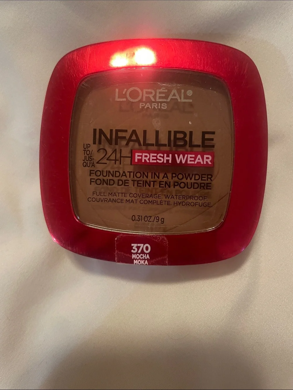 L'Oréal Infallible Fresh Wear Powder Foundation - Mocha (370)